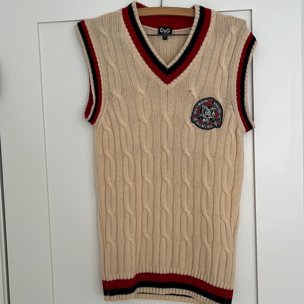 Dolce & Gabbana cricket vest - Size S - Picture 1 of 7